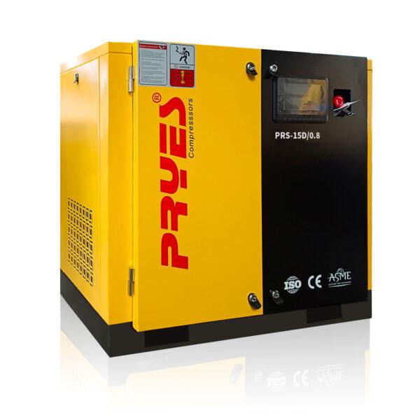 Fixed Speed Screw Compressor - A robust industrial machine with rotating screws for continuous compressed air supply