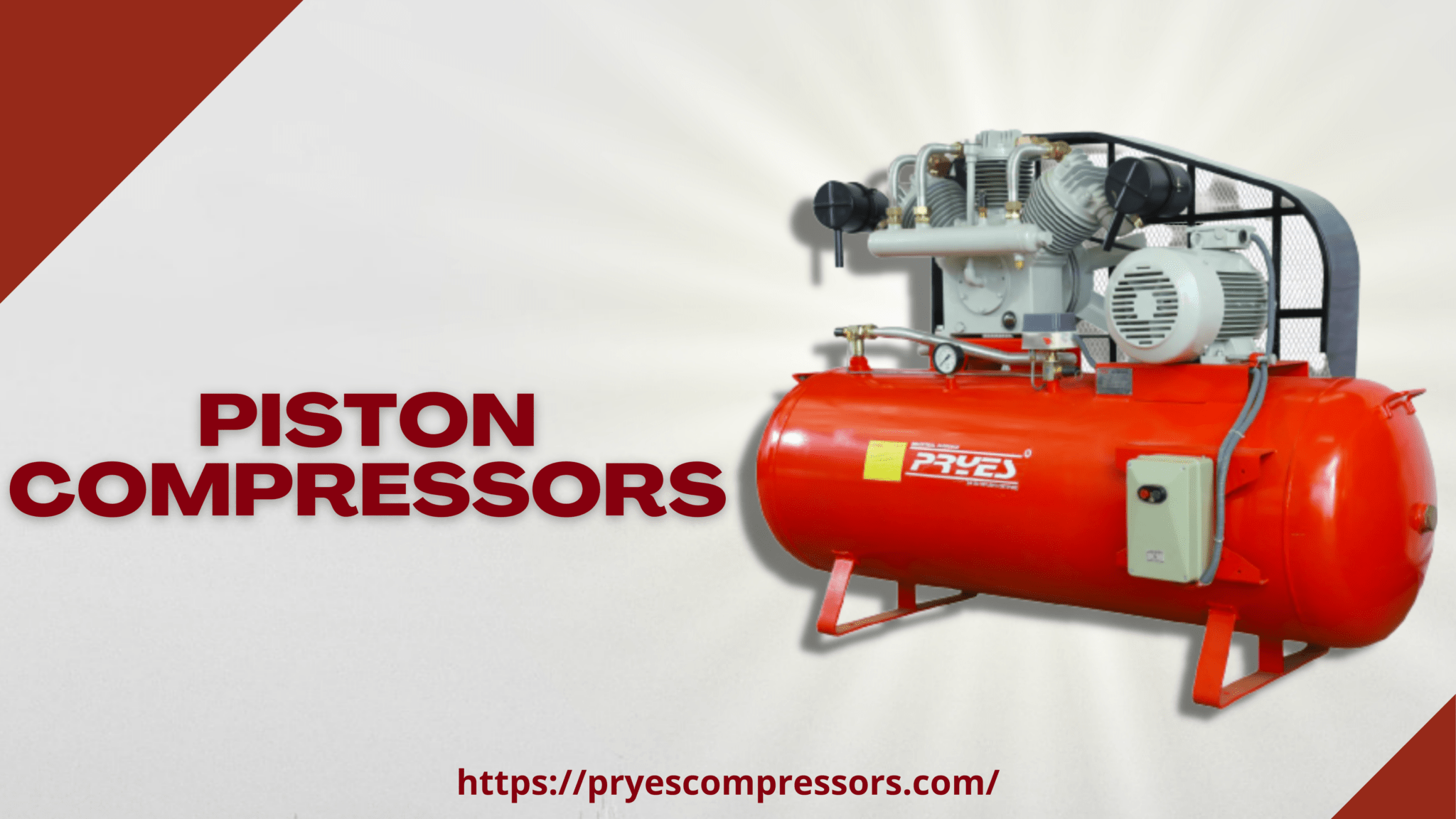 Piston Air Compressor Application PRS