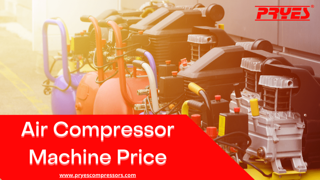 Air compressor machine price in India PRS